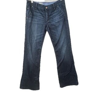 Gap 1969 Jeans Womens 30/10 Long & Lean Trousers Blue Bootcut Casual Cowgirl